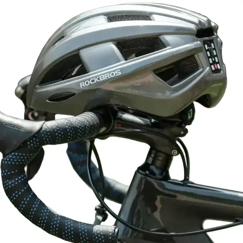 Cycling Helmet with USB Rechargeable Rear Light by Habicare