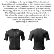 Short-Sleeve Cycling Jersey by Habicare