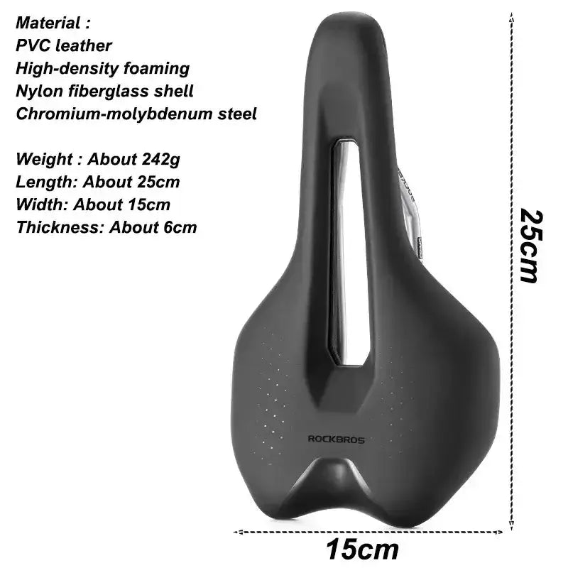 PU Leather Bicycle Saddle by Habicare