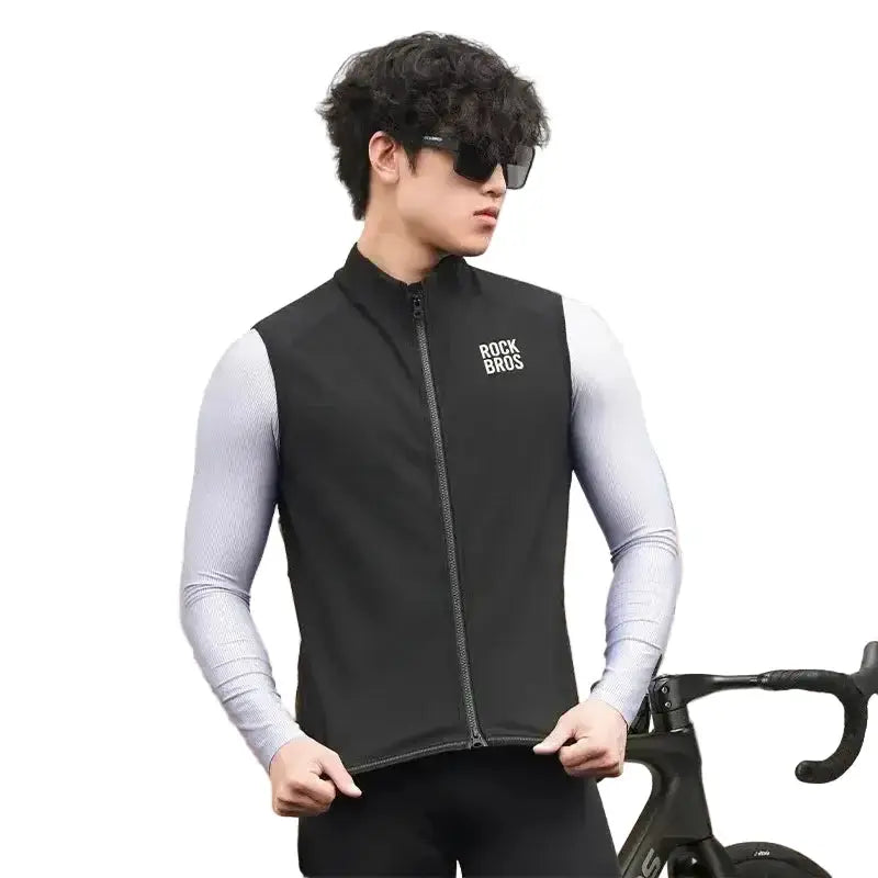 Winter Cycling Vest, Windproof by Habicare