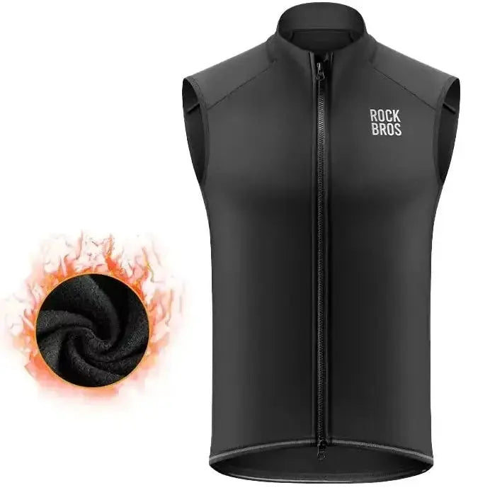 Winter Cycling Vest, Windproof by Habicare