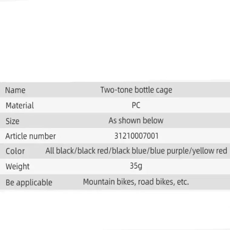 Habicare Cycling Water Bottle & Integrated Bottle Holder Set (750ml) Cycling Water Bottle & Integrated Bottle Holder Set (750ml)
