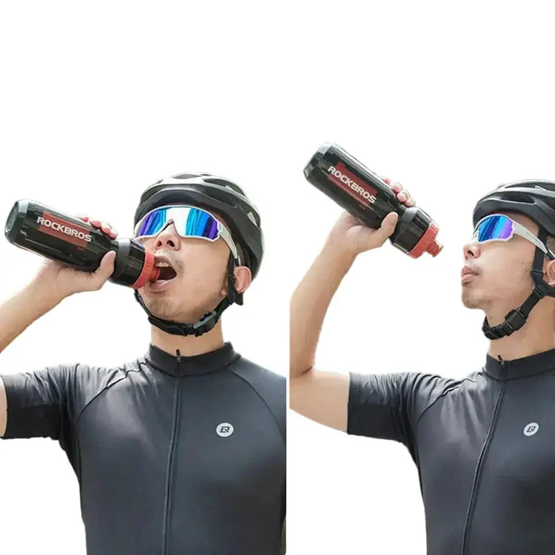 Habicare Cycling Water Bottle & Integrated Bottle Holder Set (750ml) Cycling Water Bottle & Integrated Bottle Holder Set (750ml)