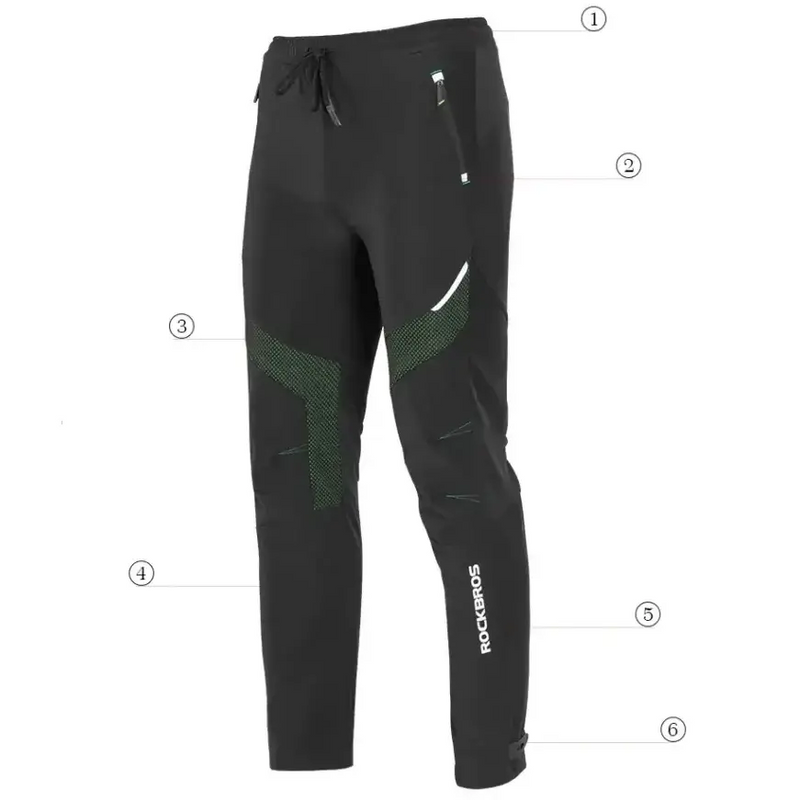 Winter Cycling Pants, Waterproof, Thermal by Habicare