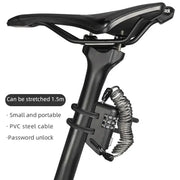 Rockbros Mini 3-Digit Combination Anti-Theft Lock for Bicycle by Habicare