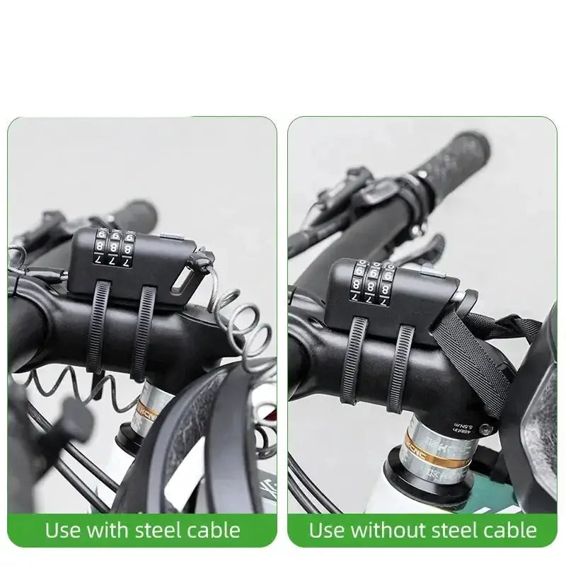 Rockbros Mini 3-Digit Combination Anti-Theft Lock for Bicycle by Habicare