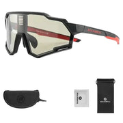 Habicare Photochromic Polarized Cycling Glasses, Liquid Crystal Sports Sunglasses Photochromic Polarized Cycling Glasses, Liquid Crystal Sports Sunglasses