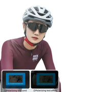 Habicare Photochromic Polarized Cycling Glasses, Liquid Crystal Sports Sunglasses Photochromic Polarized Cycling Glasses, Liquid Crystal Sports Sunglasses