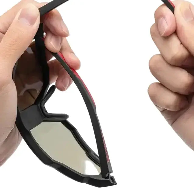 Habicare Photochromic Polarized Cycling Glasses, Liquid Crystal Sports Sunglasses Photochromic Polarized Cycling Glasses, Liquid Crystal Sports Sunglasses