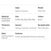 Lightweight Breathable Cycling Pants by Habicare