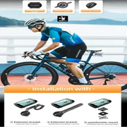 Bicycle Computer, Bluetooth 5.0 Wireless Speedometer by Habicare