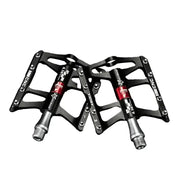 Rockbros Ultralight Aluminum Alloy MTB Pedals, 4-Bearing Flat Platform by Habicare