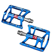 Rockbros Ultralight Aluminum Alloy MTB Pedals, 4-Bearing Flat Platform by Habicare