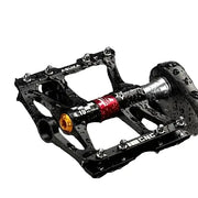 Rockbros Ultralight Aluminum Alloy MTB Pedals, 4-Bearing Flat Platform by Habicare