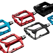 Rockbros Ultralight Aluminum Alloy MTB Pedals, 4-Bearing Flat Platform by Habicare