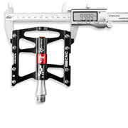 Rockbros Ultralight Aluminum Alloy MTB Pedals, 4-Bearing Flat Platform by Habicare