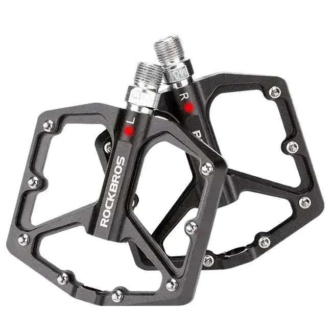 Rockbros Ultralight Aluminum Alloy MTB Pedals, Sealed Bearing by Habicare