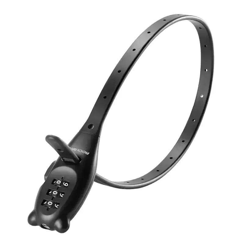 Rockbros Adjustable Zinc Alloy Cable Lock with Password by Habicare