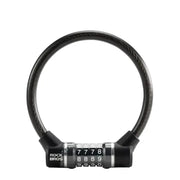 Rockbros 4-Digit Combination Steel Cable Bicycle Lock by Habicare