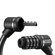 Rockbros 4-Digit Combination Steel Cable Bicycle Lock by Habicare