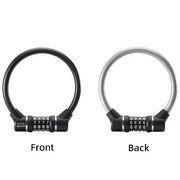 Rockbros 4-Digit Combination Steel Cable Bicycle Lock by Habicare