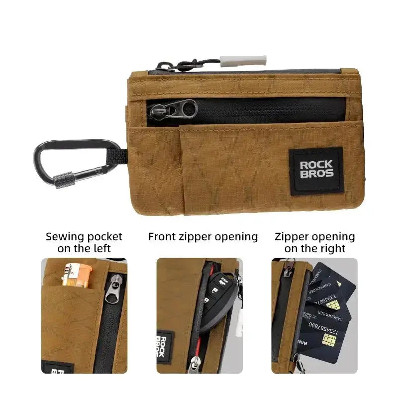 Ultra-Light Mini Card Wallet with Hang Lock by Habicare