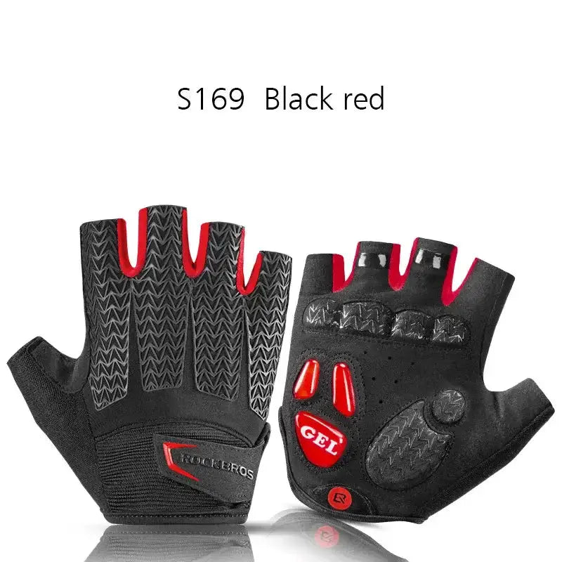 Habicare Half-Finger Cycling Gloves with GEL Padding, Shockproof Non-Slip (different types available) Half-Finger Cycling Gloves with GEL Padding, Shockproof Non-Slip (different types available)