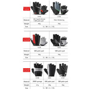 Habicare Half-Finger Cycling Gloves with GEL Padding, Shockproof Non-Slip (different types available) Half-Finger Cycling Gloves with GEL Padding, Shockproof Non-Slip (different types available)