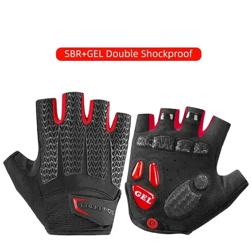 Habicare Half-Finger Cycling Gloves with GEL Padding, Shockproof Non-Slip (different types available) Half-Finger Cycling Gloves with GEL Padding, Shockproof Non-Slip (different types available)