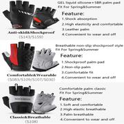 Habicare Half-Finger Cycling Gloves with GEL Padding, Shockproof Non-Slip (different types available) Half-Finger Cycling Gloves with GEL Padding, Shockproof Non-Slip (different types available)