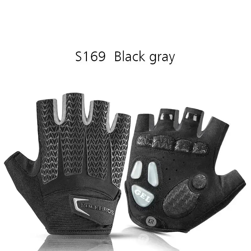 Habicare Half-Finger Cycling Gloves with GEL Padding, Shockproof Non-Slip (different types available) Half-Finger Cycling Gloves with GEL Padding, Shockproof Non-Slip (different types available)