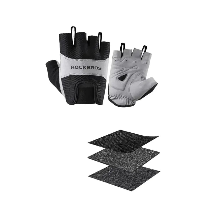 Habicare Half-Finger Cycling Gloves with GEL Padding, Shockproof Non-Slip (different types available) Half-Finger Cycling Gloves with GEL Padding, Shockproof Non-Slip (different types available)
