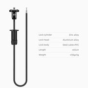 Rockbros Concealed Bike Lock by Habicare