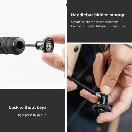 Rockbros Concealed Bike Lock by Habicare