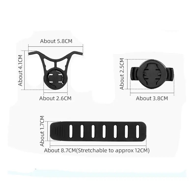 Smart Bicycle Rear Light with Auto Brake Sensing (IPX6 Waterproof) by Habicare