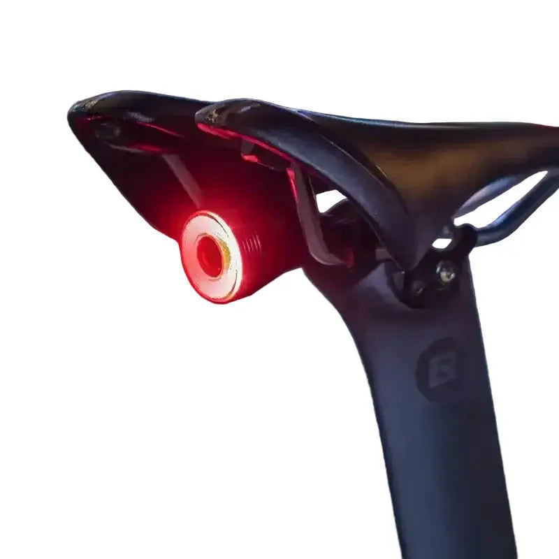 Smart Bicycle Rear Light with Auto Brake Sensing (IPX6 Waterproof) by Habicare