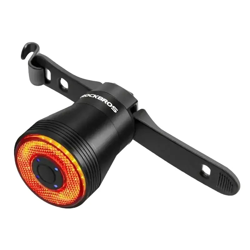 Smart Bicycle Rear Light with Auto Brake Sensing (IPX6 Waterproof) by Habicare