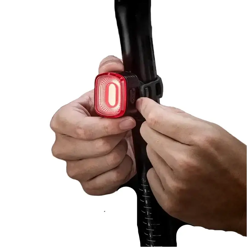 Smart Bicycle Rear Light with Auto Brake Sensing (IPX6 Waterproof) by Habicare