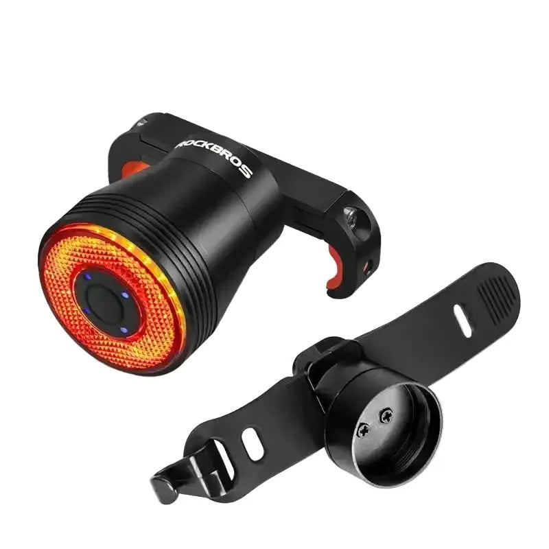 Smart Bicycle Rear Light with Auto Brake Sensing (IPX6 Waterproof) by Habicare