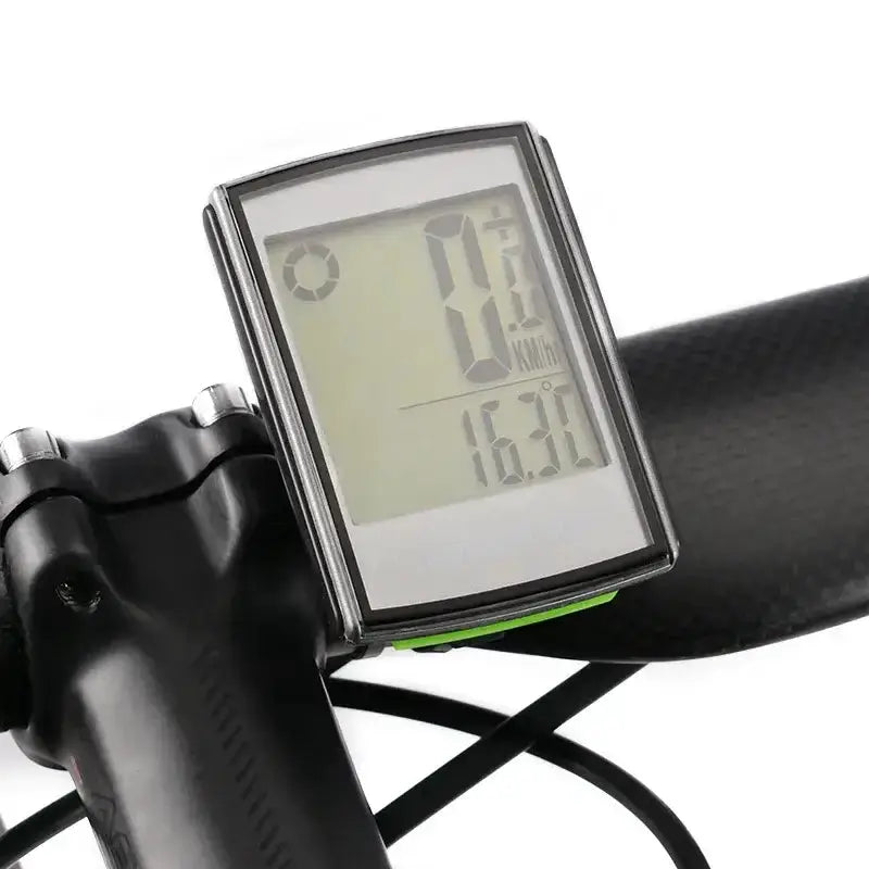 Waterproof Wireless Bicycle Computer with LCD Backlight, Speedometer & Odometer by Habicare