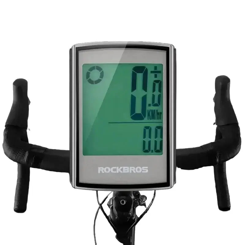 Waterproof Wireless Bicycle Computer with LCD Backlight, Speedometer & Odometer by Habicare