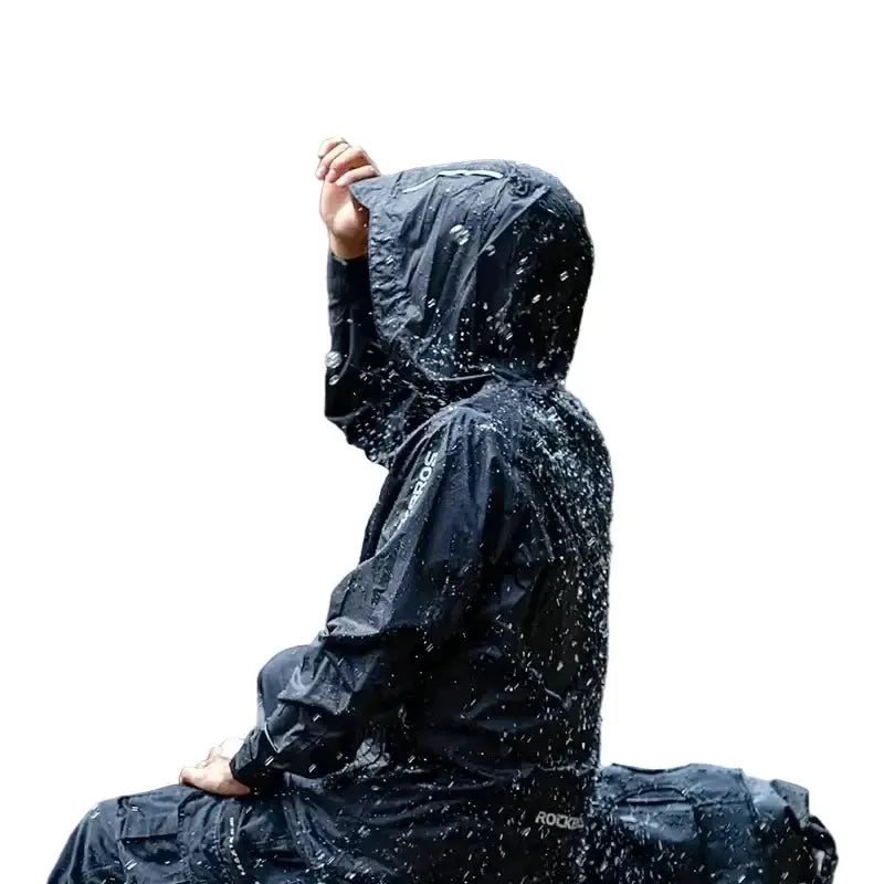 Habicare Waterproof Cycling Raincoat, Breathable Windproof Reflective Waterproof Cycling Raincoat, Breathable Windproof Reflective