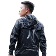 Habicare Waterproof Cycling Raincoat, Breathable Windproof Reflective Waterproof Cycling Raincoat, Breathable Windproof Reflective