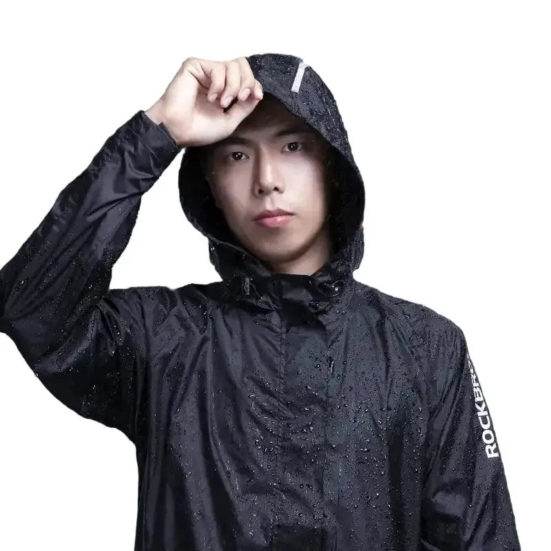 Habicare Waterproof Cycling Raincoat, Breathable Windproof Reflective Waterproof Cycling Raincoat, Breathable Windproof Reflective