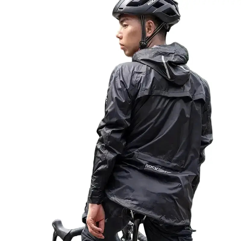 Habicare Waterproof Cycling Raincoat, Breathable Windproof Reflective Waterproof Cycling Raincoat, Breathable Windproof Reflective