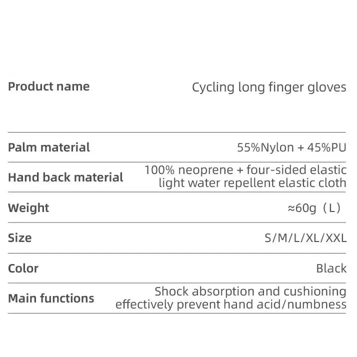 Thermal Winter Cycling Gloves by Habicare