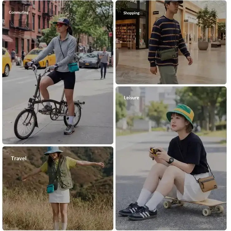 Mini Crossbody Cycling Pouch (different colours available) by Habicare