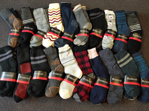 Thick Socks (60 Pairs) Men's Thermal Socks Work Socks Bulk Sale by dealonline.co.nz