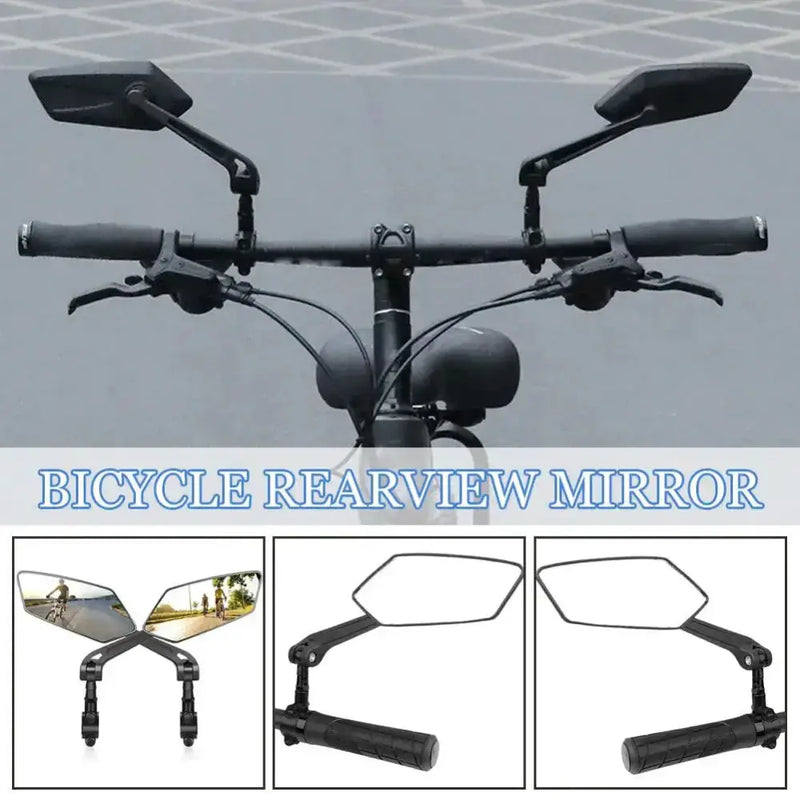 Rotatable Bicycle Handlebar Mirror by Habicare