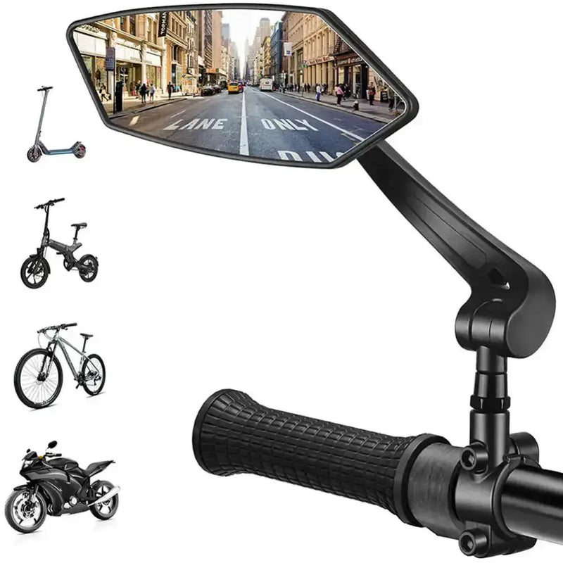 Rotatable Bicycle Handlebar Mirror by Habicare